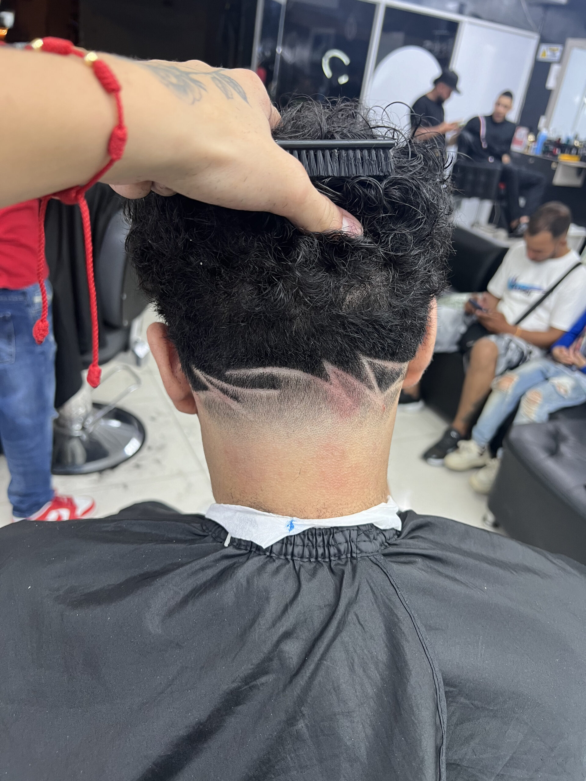 Trabajo realizado en Rey Barber