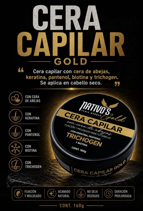Cera Capilar Gold