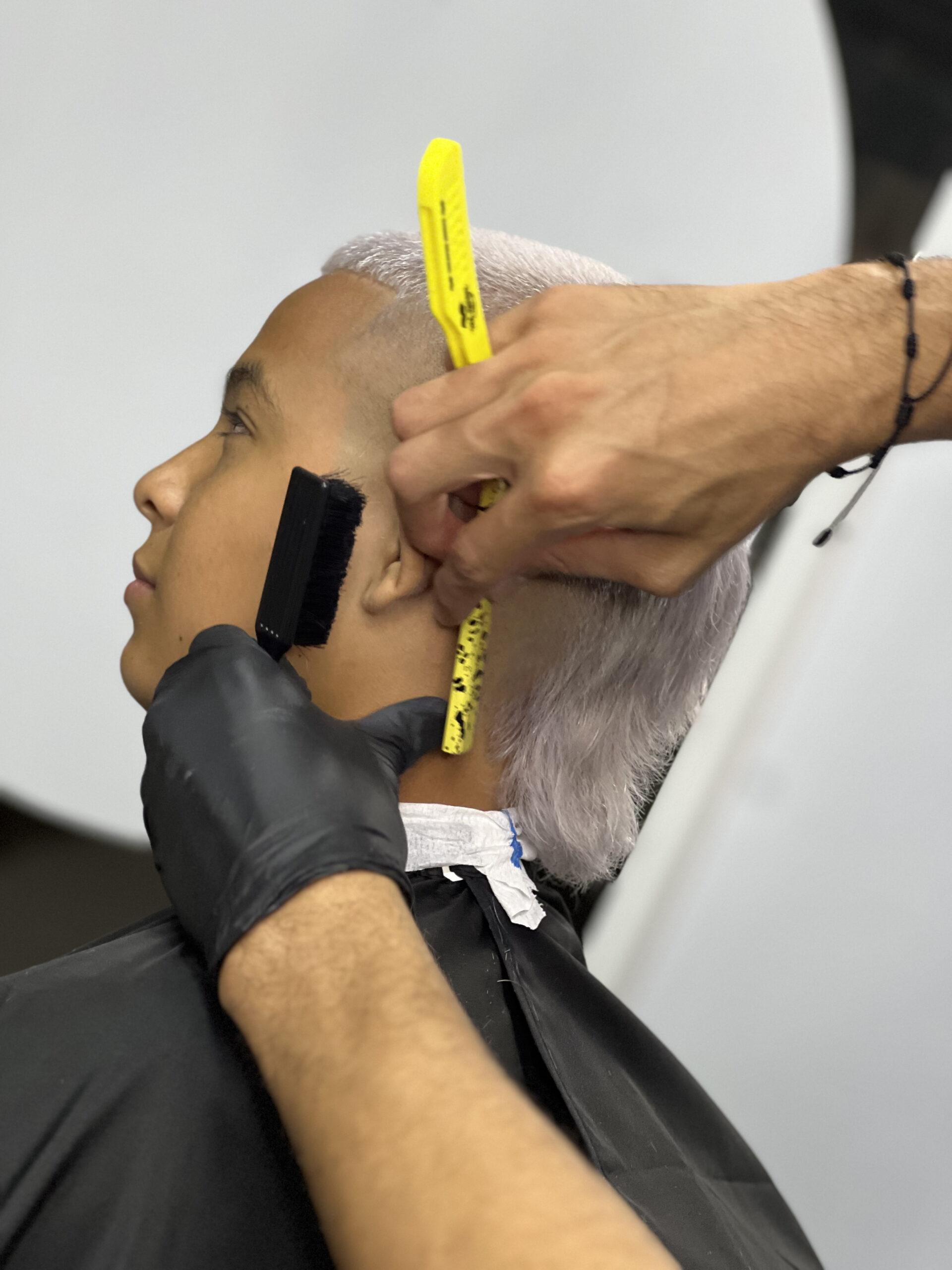 Trabajo realizado en Rey Barber
